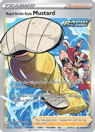Rapid Strike Style Mustard TG27 - Holofoil - Ultra Rare