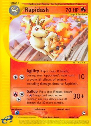 Rapidash - Rare