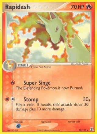 Rapidash - Reverse Holofoil - Uncommon