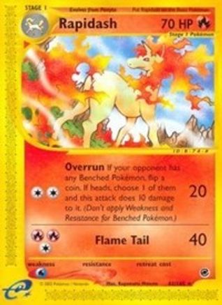 Rapidash (62) - Rare