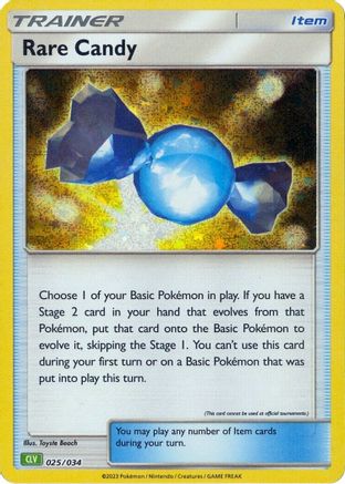 Rare Candy (CLV) 025 - Holofoil - Classic Collection
