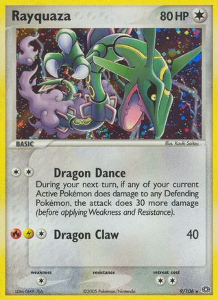 Rayquaza - Reverse Holofoil - Holo Rare