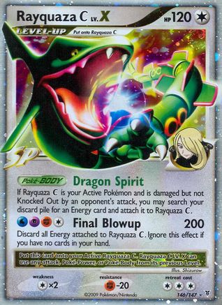 Rayquaza C Lv.X - Holofoil - Ultra Rare