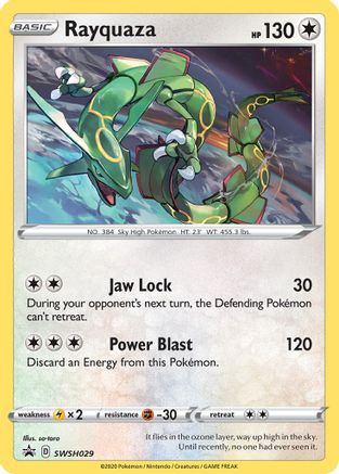 Rayquaza SWSH029 - Holofoil - Promo