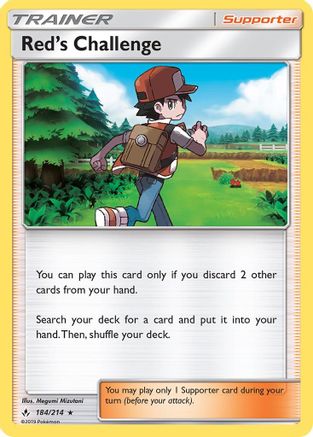 Red's Challenge 184 - Holofoil - Holo Rare