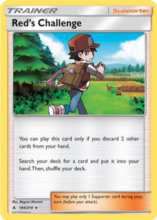 Red's Challenge - 184/214 (SM - Unbroken Bonds)/214 - Rare