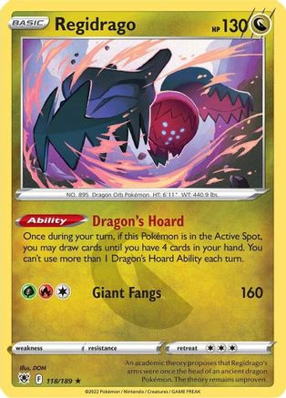 Regidrago 118 - Rare