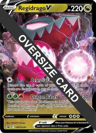 Regidrago V - SWSH281 - Holofoil - Promo