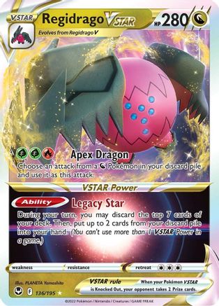Regidrago VSTAR 136 - Holofoil - Ultra Rare