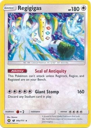 Regigigas 84a/111 - Holofoil - Promo