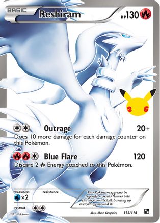Reshiram 113 - Holofoil - Classic Collection