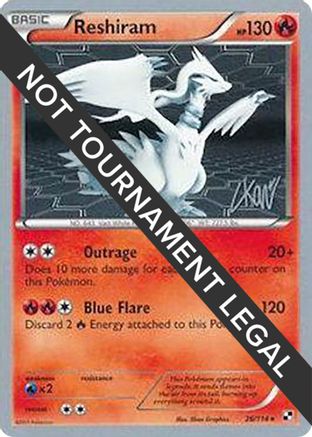 Reshiram - 2011 (Christopher Kan) 026 - Rare