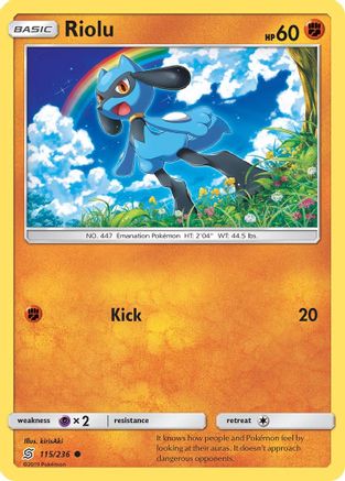 Riolu (115) (115) 115 - Common