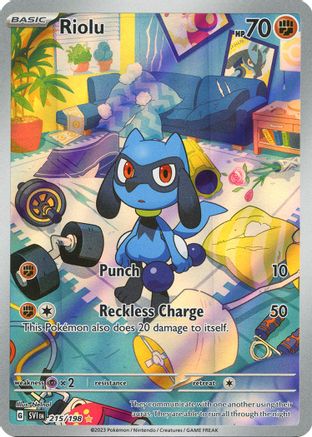 Riolu 215/198 - Holofoil - Illustration Rare