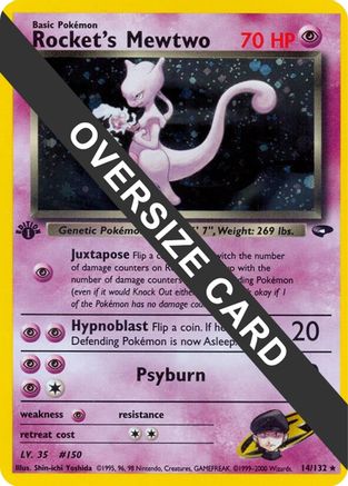 Rocket's Mewtwo - 14/132/132 - Holofoil - Promo