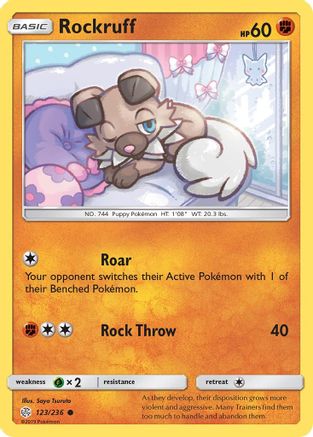 Rockruff 123 - Common