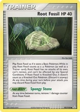 Root Fossil - Reverse Holofoil - Common