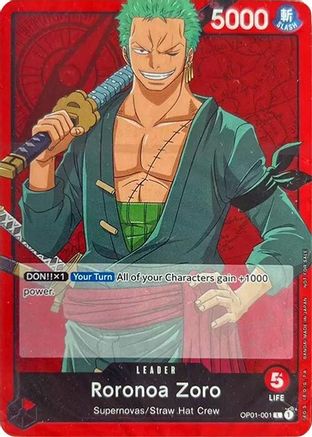 Roronoa Zoro (OP01-001) - Leader