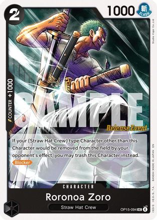Roronoa Zoro (OP15-094) (OP15-094) - Uncommon
