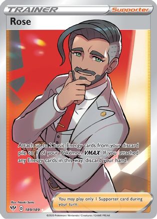Rose (Full Art) 189 - Holofoil - Ultra Rare