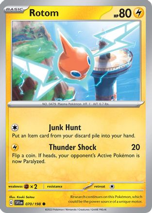 Rotom (Cosmos Holo) 070/198 - Holofoil - Promo