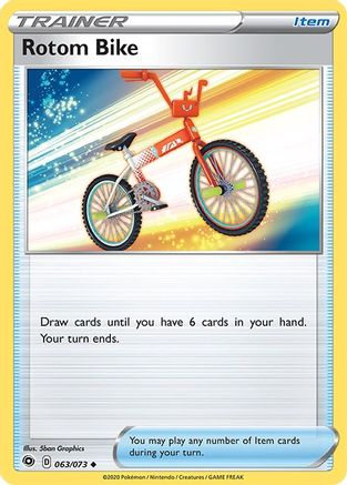 Rotom Bike 063 - Uncommon