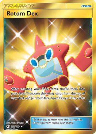 Rotom Dex (Secret) 159 - Holofoil - Secret Rare
