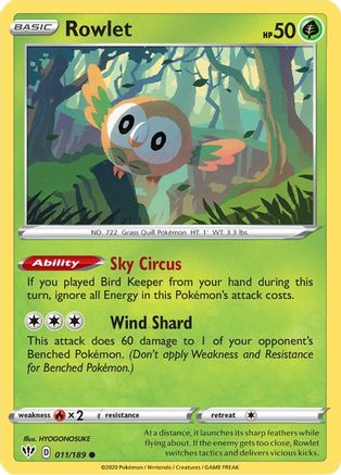 Rowlet 011 - Common