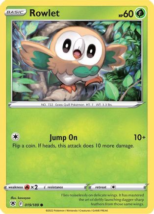 Rowlet 019 - Common