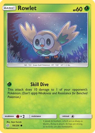 Rowlet 018/236 - Common