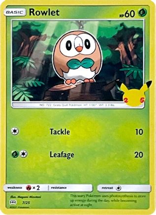 Rowlet 007/25 - Promo