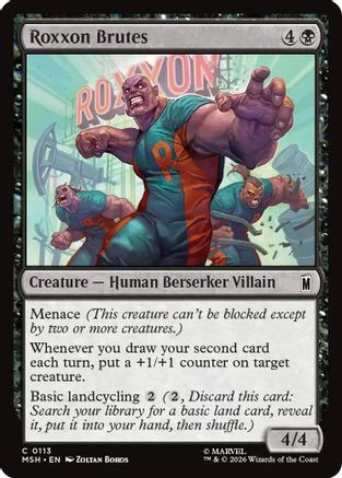 Roxxon Brutes (MSH-113) - Marvel Super Heroes