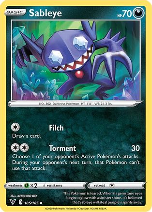 Sableye 105 - Uncommon