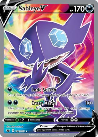 Sableye V (Full Art) 194 - Holofoil - Ultra Rare