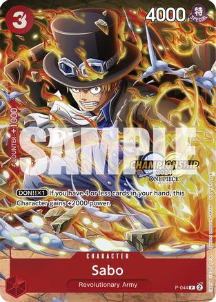 Sabo (CS 2024 Event Pack) (P-044) - Promo