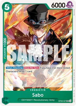 Sabo - OP09-027 (Reprint) (OP09-027) - Uncommon