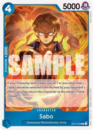 Sabo (OP10-049) - Rare
