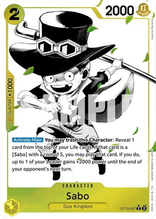 Sabo (007) (Parallel) (ST13-007) - Common