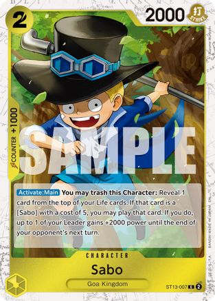 Sabo - ST13-007 (Pirate Foil) (ST13-007) - Common