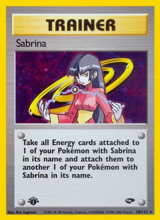 Sabrina (20) - 1st Edition Holofoil - Holo Rare