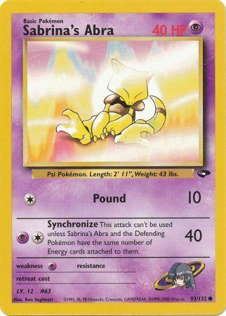 Sabrina's Abra (93) (93) 093 - Unlimited - Common