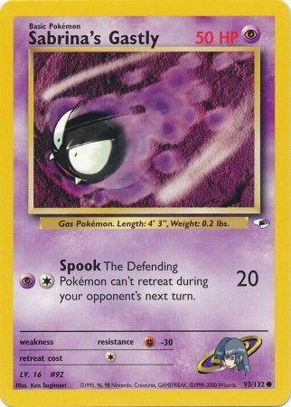 Sabrina's Gastly 093 - Unlimited - Common