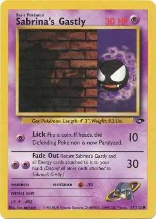 Sabrina's Gastly (96) (96) 096 - Unlimited - Common