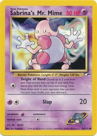 Sabrina's Mr. Mime 094 - Unlimited - Common