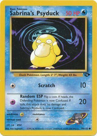 Sabrina's Psyduck 099 - Unlimited - Common