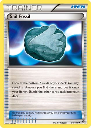 Sail Fossil 098/111 - Uncommon