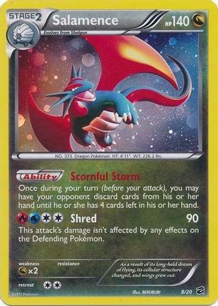Salamence (Cosmos Holo) 008/20 - Holofoil - Promo