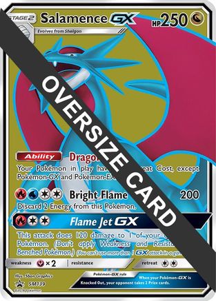 Salamence GX - SM139 (SM Black Star Promo) - Holofoil - Promo