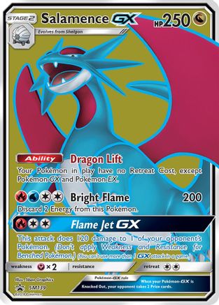 Salamence GX - SM139 - Holofoil - Promo