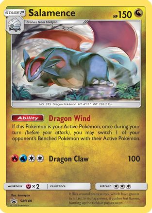 Salamence SM140 - Holofoil - Promo